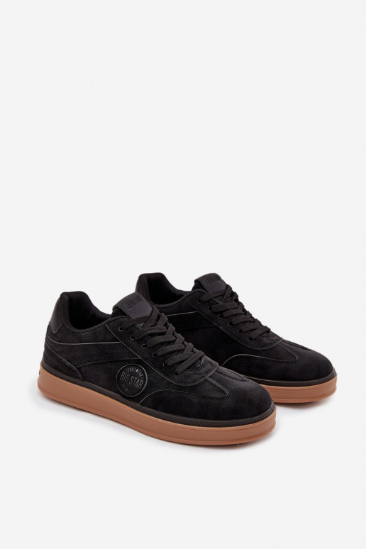 Sneakers Stilvollllschuhe Männlich Niedrig Big Star SS174019 HI-POLY SYSTEM schZuarze Farbe Sneakers Stilvollllschuhe Männlich Niedrig Big Star SS174019 HI-POLY SYSTEM schZuarze Farbe