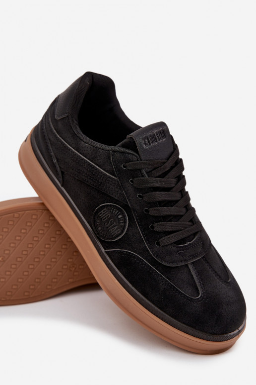 Sneakers Stilvollllschuhe Männlich Niedrig Big Star SS174019 HI-POLY SYSTEM schZuarze Farbe Sneakers Stilvollllschuhe Männlich Niedrig Big Star SS174019 HI-POLY SYSTEM schZuarze Farbe