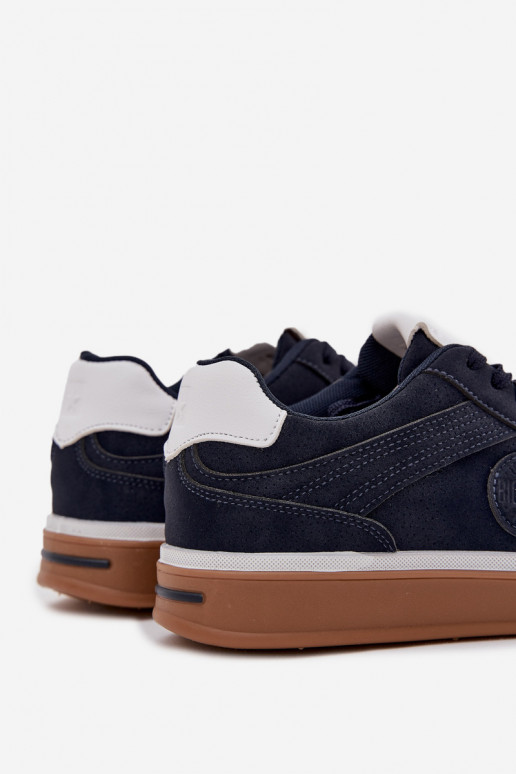 Sneakers Stilvollllschuhe Männlich Niedrig Big Star SS174021 HI-POLY SYSTEM Dunkelblau Sneakers Stilvollllschuhe Männlich Niedrig Big Star SS174021 HI-POLY SYSTEM Dunkelblau