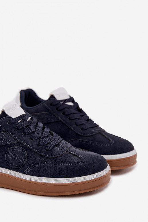 Sneakers Stilvollllschuhe Männlich Niedrig Big Star SS174021 HI-POLY SYSTEM Dunkelblau Sneakers Stilvollllschuhe Männlich Niedrig Big Star SS174021 HI-POLY SYSTEM Dunkelblau