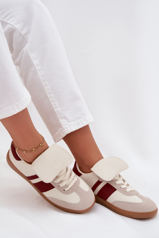 Niedrig Sneakers Stilvollllschuhe FemininINyZuiniętym Językiem Burgund Ardira Niedrig Sneakers Stilvollllschuhe FemininINyZuiniętym Językiem Burgund Ardira