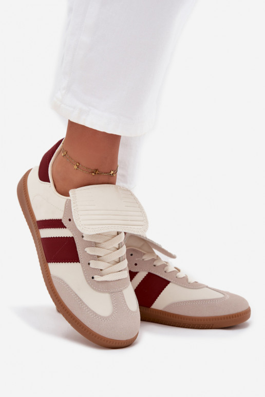 Niedrig Sneakers Stilvollllschuhe FemininINyZuiniętym Językiem Burgund Ardira Niedrig Sneakers Stilvollllschuhe FemininINyZuiniętym Językiem Burgund Ardira