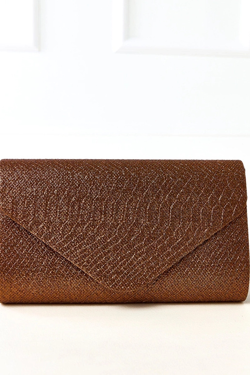 Braune Umschlag-Form Handtasche Tacoma