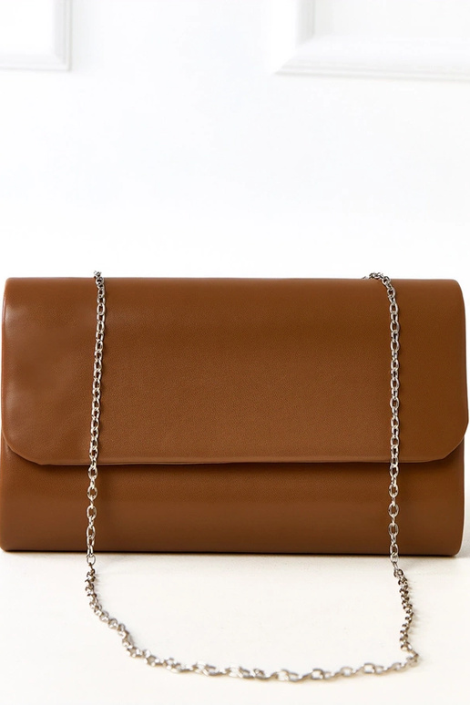 Sandfarbene Umschlag-Form Handtasche...