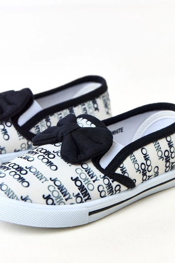 Weiße Kinder-Sneaker mit... 2