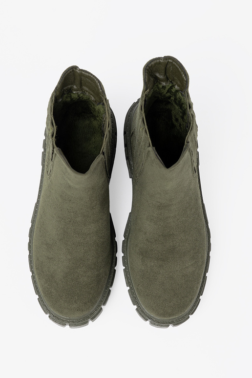 grüne Farbe Schuhe z flexibelmi ZustaZukami