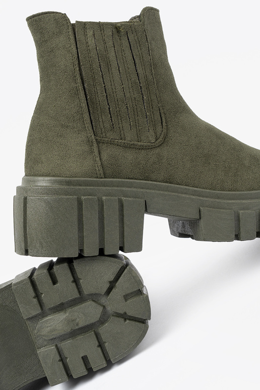 grüne Farbe Schuhe z flexibelmi ZustaZukami