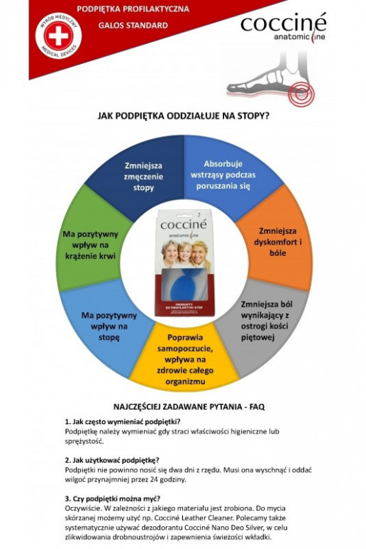 COCCINE GALOS Fersensocken Ermöglicht OstrogiŻelu COCCINE GALOS Fersensocken Ermöglicht OstrogiŻelu