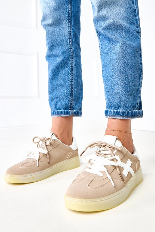 Eriksen Braune Sneakers mit Plateau... Eriksen Braune Sneakers mit Plateau...