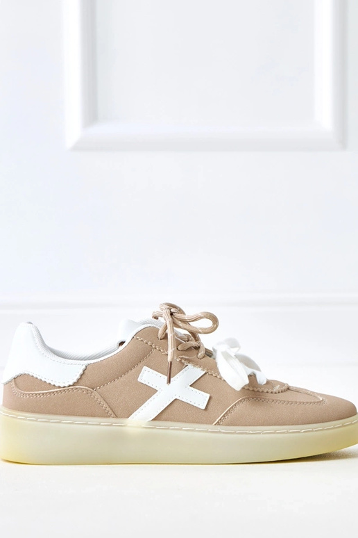Eriksen Braune Sneakers mit Plateau... Eriksen Braune Sneakers mit Plateau...
