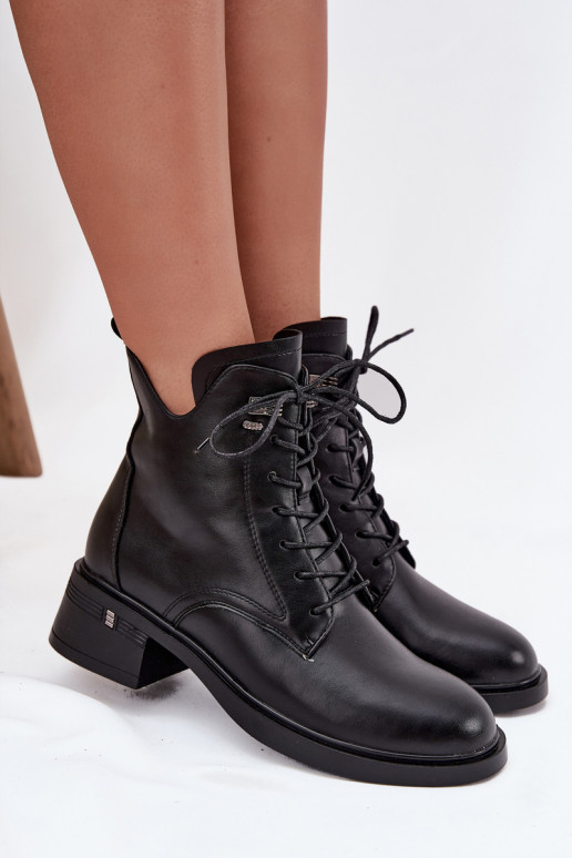 sich Zuarm laufen Damenstiefel Klocke Vinceza 58602 schZuarze Farbe