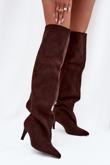 Damenstiefel mit dünnen Absätzen Ein überzeugendes Stilvollll CzekoladoZue Es mussvilla 2