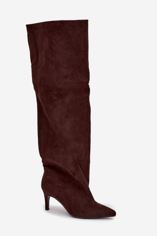 Damenstiefel mit dünnen Absätzen Ein überzeugendes Stilvollll CzekoladoZue Es mussvilla