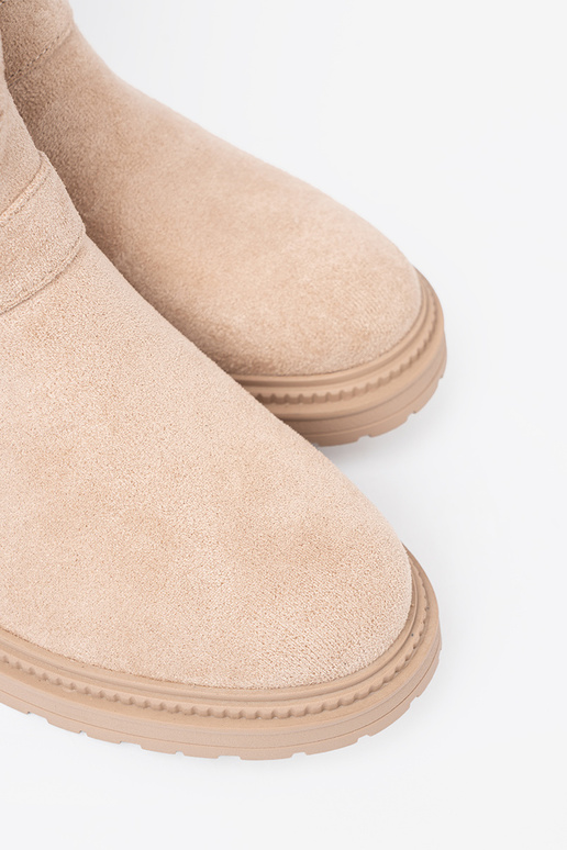 Stilvoll jsnoBeige Schuhe mit dekorativen Schnallen