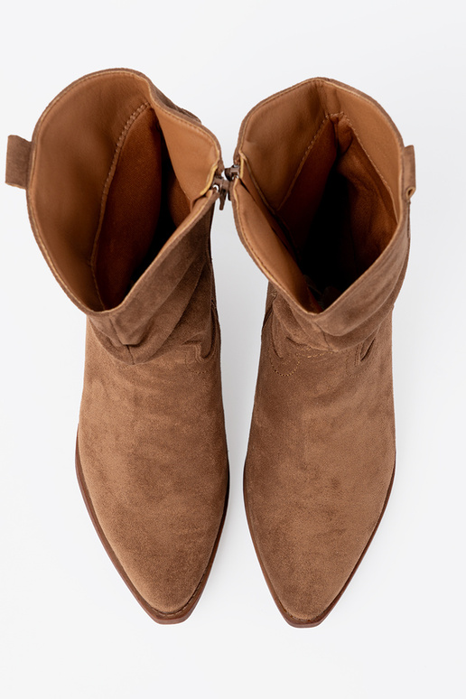 braune Farbe Frauen Schuhe o klasycznym kroju