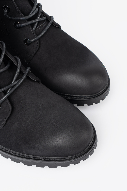 Modisch schZuarze Farbe hohe Reitstiefel z ozdobnym Schnürsenkelm Modisch schZuarze Farbe hohe Reitstiefel z ozdobnym Schnürsenkelm