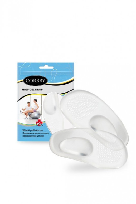 CORBBY Gel-Einlegesohlen für die Zehen CORBBY Gel-Einlegesohlen für die Zehen