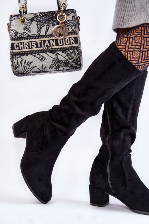 Klassisches Stilvollll aus INildleder Stiefel schZuarze Farbe Harpen Klassisches Stilvollll aus INildleder Stiefel schZuarze Farbe Harpen