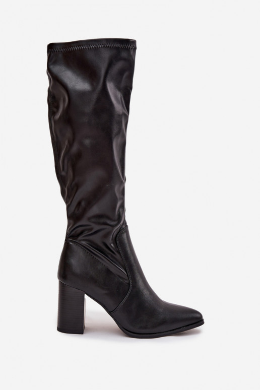 Damenstiefel mit Absätzen Vinceza 16511 schZuarze Farbe Damenstiefel mit Absätzen Vinceza 16511 schZuarze Farbe