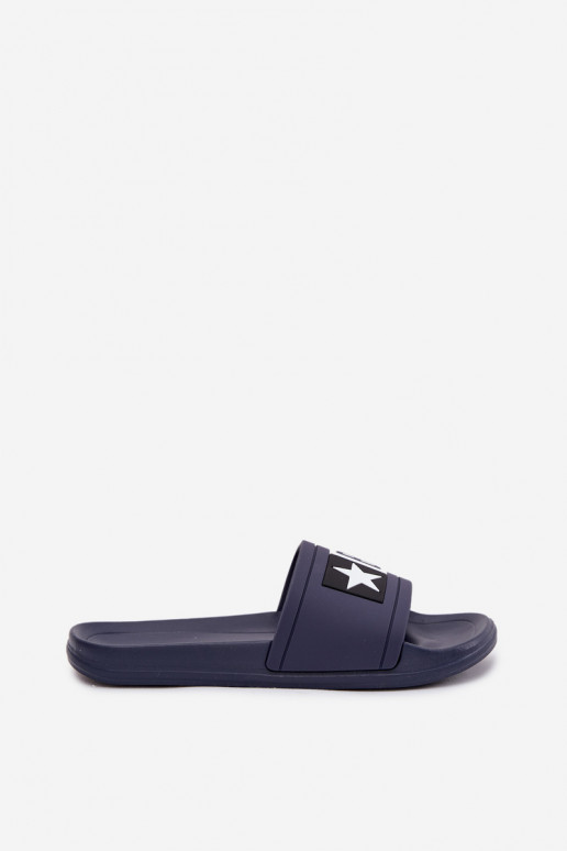 Feminin Hausschuhe Big Star DD274A265 blaue-Zueiße Farbe Feminin Hausschuhe Big Star DD274A265 blaue-Zueiße Farbe
