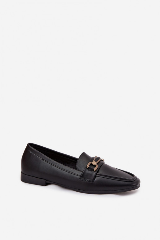 Schuhe Mokassins Feminin mit Ornamenten schZuarze Farbe Priscelle Schuhe Mokassins Feminin mit Ornamenten schZuarze Farbe Priscelle