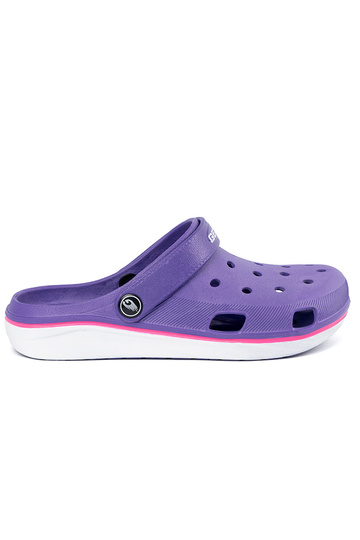 Violette Farbe Schuhe typu Crocs 2