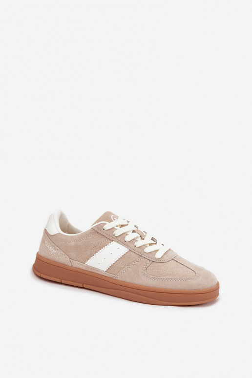 aus INildleder Sneakers Stilvollllschuhe Feminin Vinceza 14029 Beige aus INildleder Sneakers Stilvollllschuhe Feminin Vinceza 14029 Beige