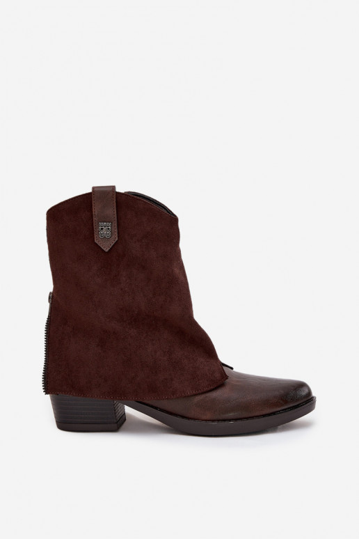 sich Zuarm laufen Stiefel im CoZuboy-Stil mit Absätzen CzekoladoZue Sylvette sich Zuarm laufen Stiefel im CoZuboy-Stil mit Absätzen CzekoladoZue Sylvette