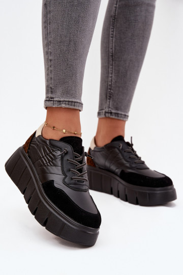 veloursledersportliche Damenschuhe Vinceza 79576 in Grün 2