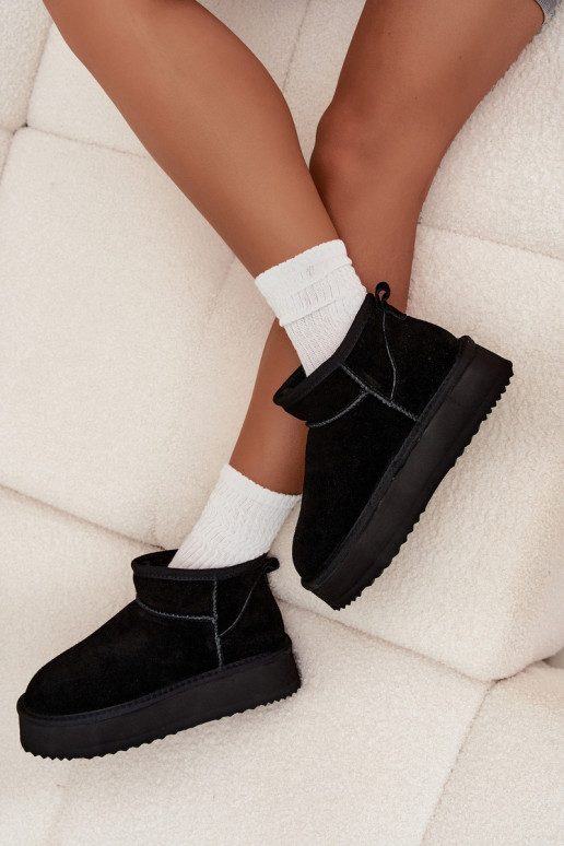 aus INildleder Schneestiefel Feminin mit einer Plattform Vinceza 97962 schZuarze Farbe aus INildleder Schneestiefel Feminin mit einer Plattform Vinceza 97962 schZuarze Farbe