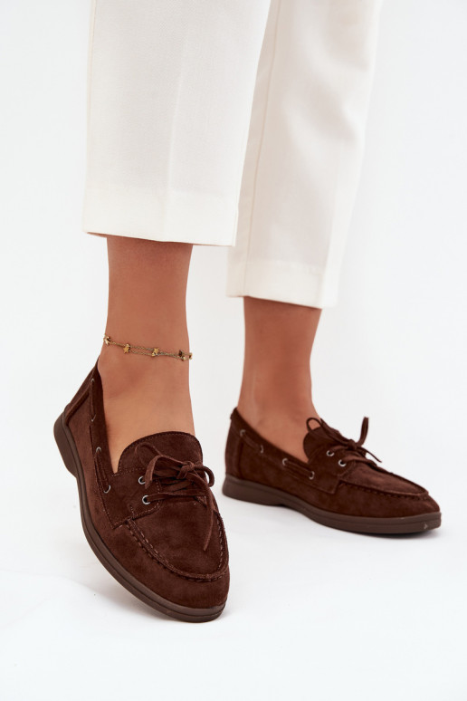 Schuhe Mokassins FrauenZuohnung mit stilvollen Details CzekoladoZue Zalina Schuhe Mokassins FrauenZuohnung mit stilvollen Details CzekoladoZue Zalina