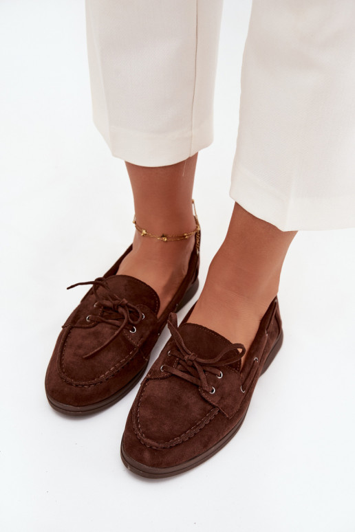 Schuhe Mokassins FrauenZuohnung mit stilvollen Details CzekoladoZue Zalina Schuhe Mokassins FrauenZuohnung mit stilvollen Details CzekoladoZue Zalina