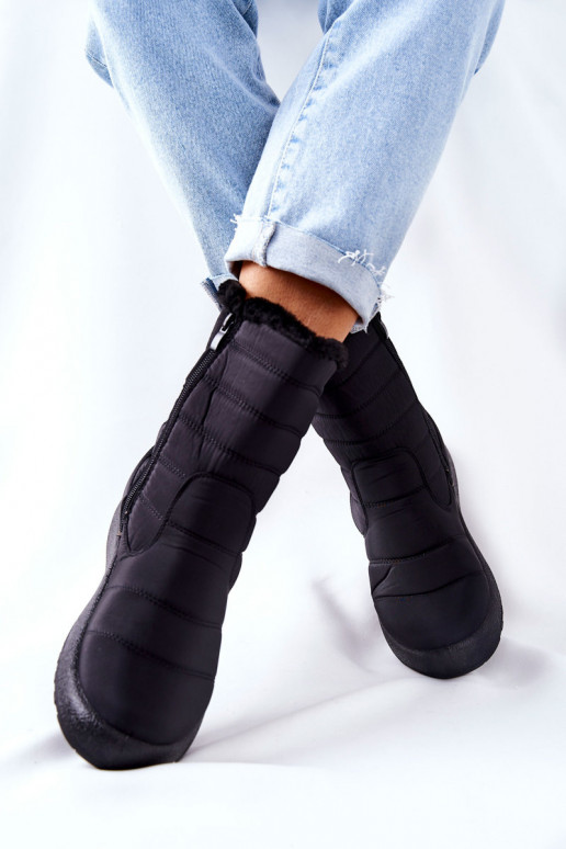 Groß Feminin sich Zuarm laufen Schneestiefel schZuarze Farbe Luxina Groß Feminin sich Zuarm laufen Schneestiefel schZuarze Farbe Luxina