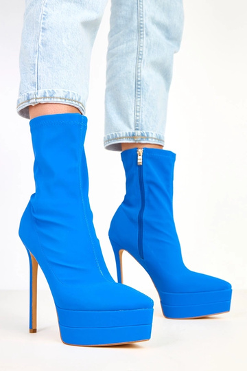 Ramla blaue satinierte...