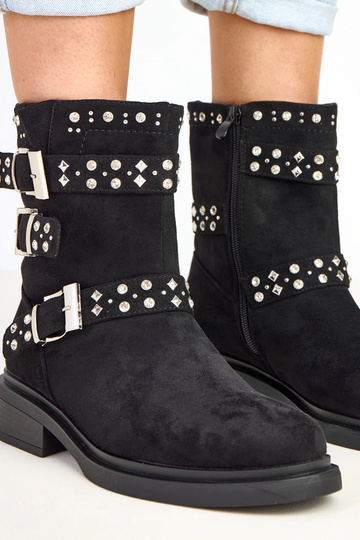 Schwarze Stiefeletten mit... 2