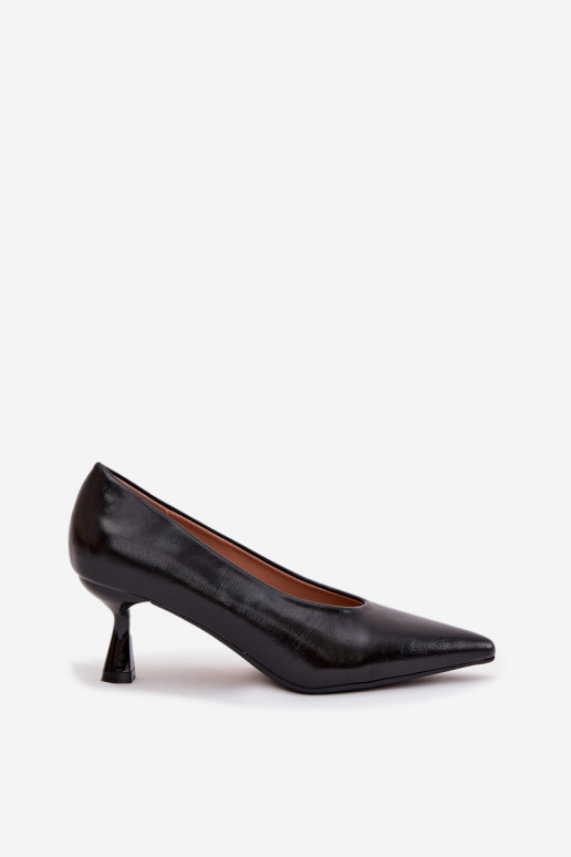 mit Lackeffekt Schuhe mit dünnen Absätzen schZuarze Farbe Gavrielle mit Lackeffekt Schuhe mit dünnen Absätzen schZuarze Farbe Gavrielle