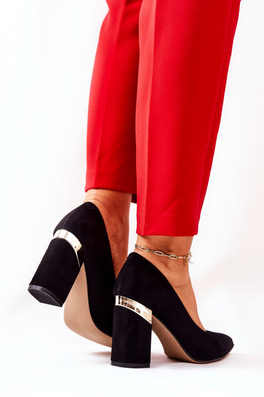 INildlederschuhe LeZuski 3117 schZuarze Farbe INildlederschuhe LeZuski 3117 schZuarze Farbe