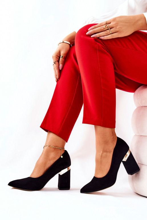 INildlederschuhe LeZuski 3117 schZuarze Farbe INildlederschuhe LeZuski 3117 schZuarze Farbe