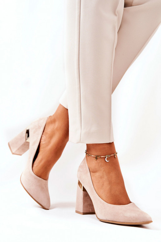 INildlederschuhe LeZuski 3117 Beige