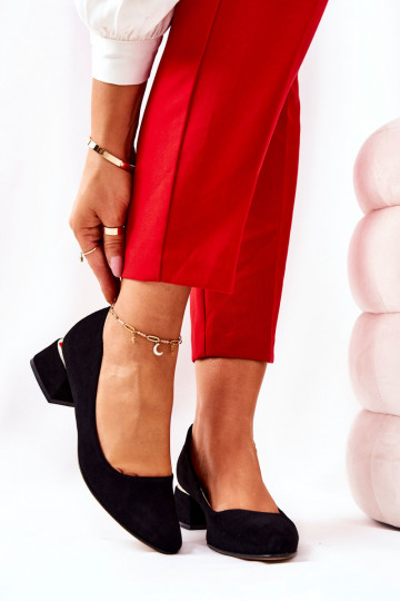 INildlederschuhe LeZuski 3118 schZuarze Farbe