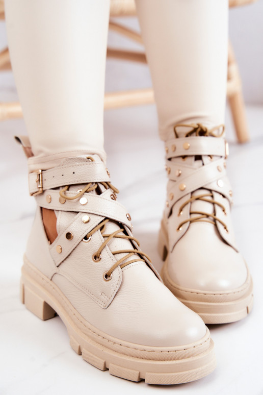 Haut Feminin Stiefel Mit Ausschnitten elfenbeinfarbe Everly Haut Feminin Stiefel Mit Ausschnitten elfenbeinfarbe Everly