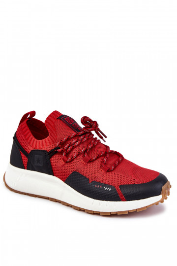 Rote Herren Sneakers Big Star KK174013