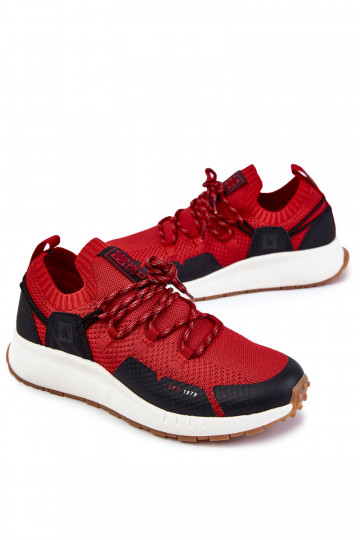 Rote Herren Sneakers Big Star KK174013 2