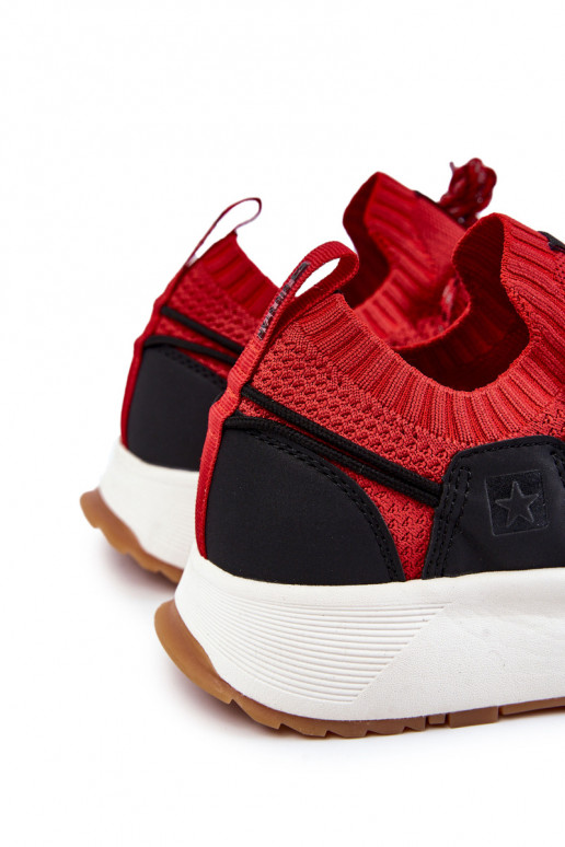 Männlich Turnschuhe Big Star KK174013 rote Farbe Männlich Turnschuhe Big Star KK174013 rote Farbe