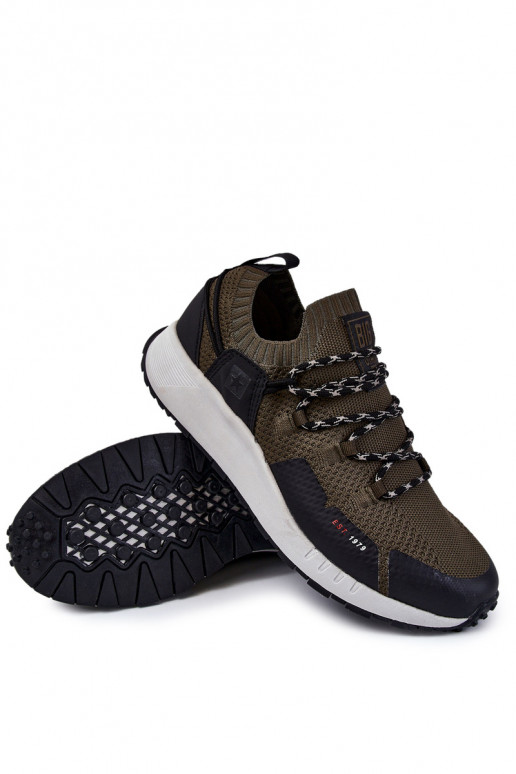 Männlich Turnschuhe Big Star KK174014 Khaki-Farbe Männlich Turnschuhe Big Star KK174014 Khaki-Farbe