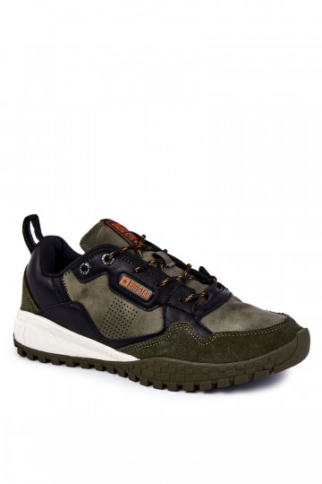 Herren klassische Sportschuhe Memory Foam Big Star KK174272 grün