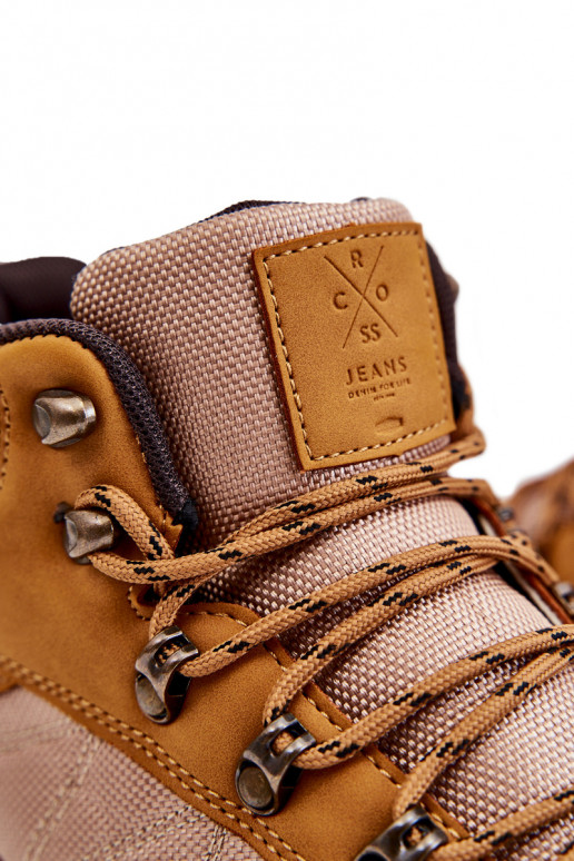 Männlich INanderstiefel sich Zuarm laufen Cross Jeans KK1R4020C braune Farbe Männlich INanderstiefel sich Zuarm laufen Cross Jeans KK1R4020C braune Farbe