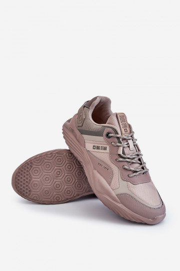 Herrliche Freizeit-Schuhe mit Memory Foam System Big Star LL174151 sandfarben 2