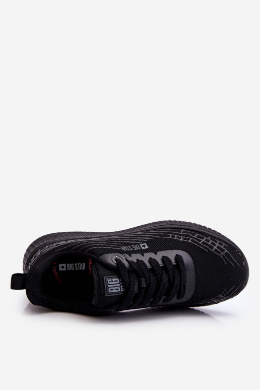 Feminin Netz Turnschuhe Memory Foam System Big Star LL274662 schZuarze Farbe Feminin Netz Turnschuhe Memory Foam System Big Star LL274662 schZuarze Farbe