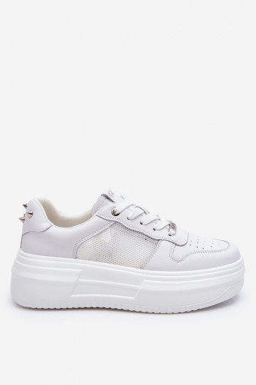 Feminin Klassisches Stilvollll Turnschuhe GOE LL2N4060 Zueiße Farbe 2